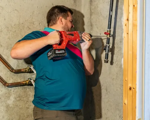 Piping work in New Hampshire